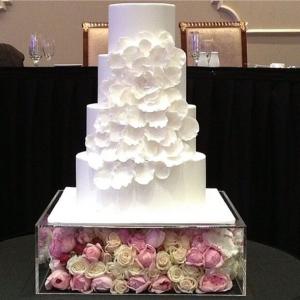水晶亚克力婚礼糕饼蛋糕食物展示架盘托盘碟盒子