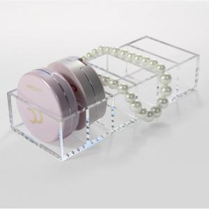 亚克力化妆品扑面粉美容粉OEM收纳箱收纳盒6OEM