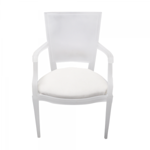 供应白色亚克力椅子柔软软垫坐垫加工定制工厂