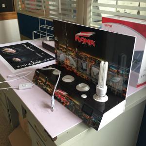 工厂零售发光展示架形状灯展示架