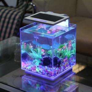 新品OEM亚克力茶几养鱼缸