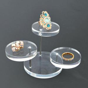 圆形亚克力钻石戒指指环展示架展示架