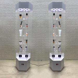 展示架高品质旋转/转动亚克力手机手机手表产品样品E发光